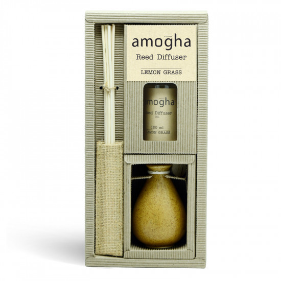 Amogha - Reed Diffuser - LEMON GRASS