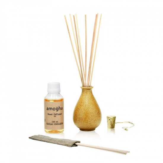 Amogha - Reed Diffuser - Sandal Cinnamon