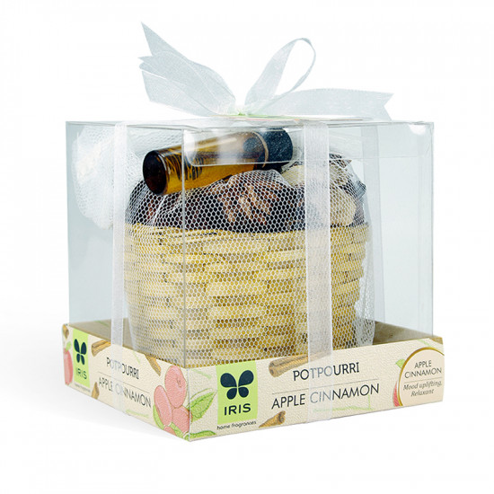 POTPOURRI BASKET - APPLE CINNAMON