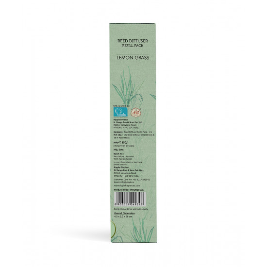 Reed Diffuser Refill Pack - 100ml - Lemon Grass