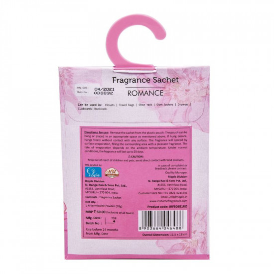 FRAGRANCE SACHET - ROMANCE