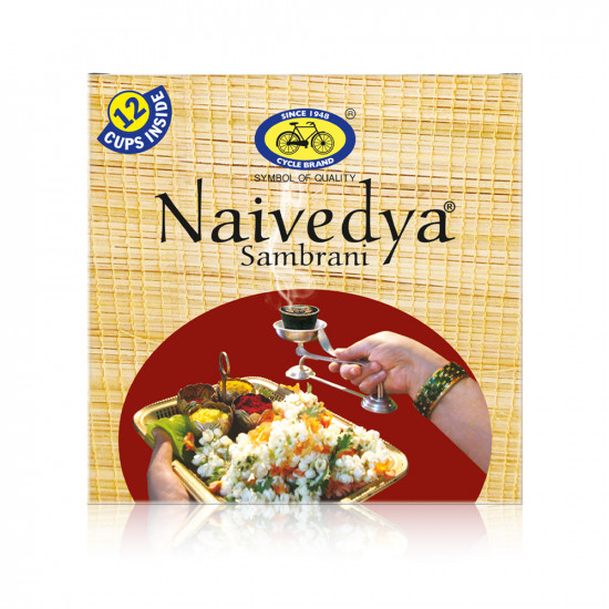 Naivedya Cup Sambrani - 2 Pack