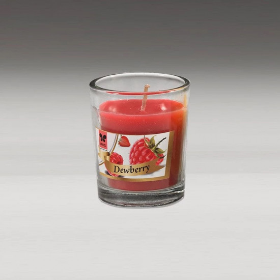 SHOT GLASS VOTIVE - DEWBERRY